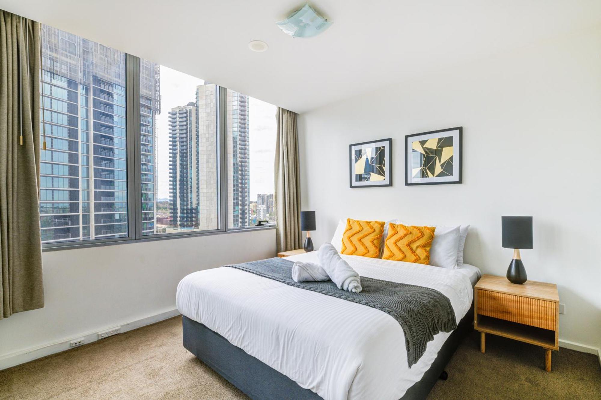 Mega Style Apartments Mainpoint メルボルン 部屋 写真