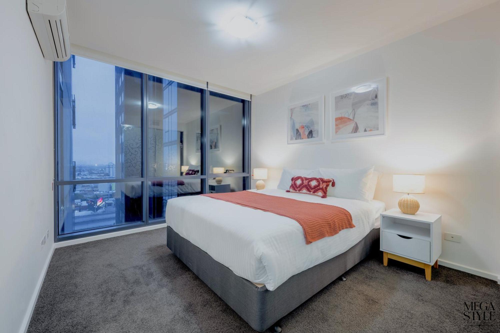 Mega Style Apartments Mainpoint メルボルン 部屋 写真