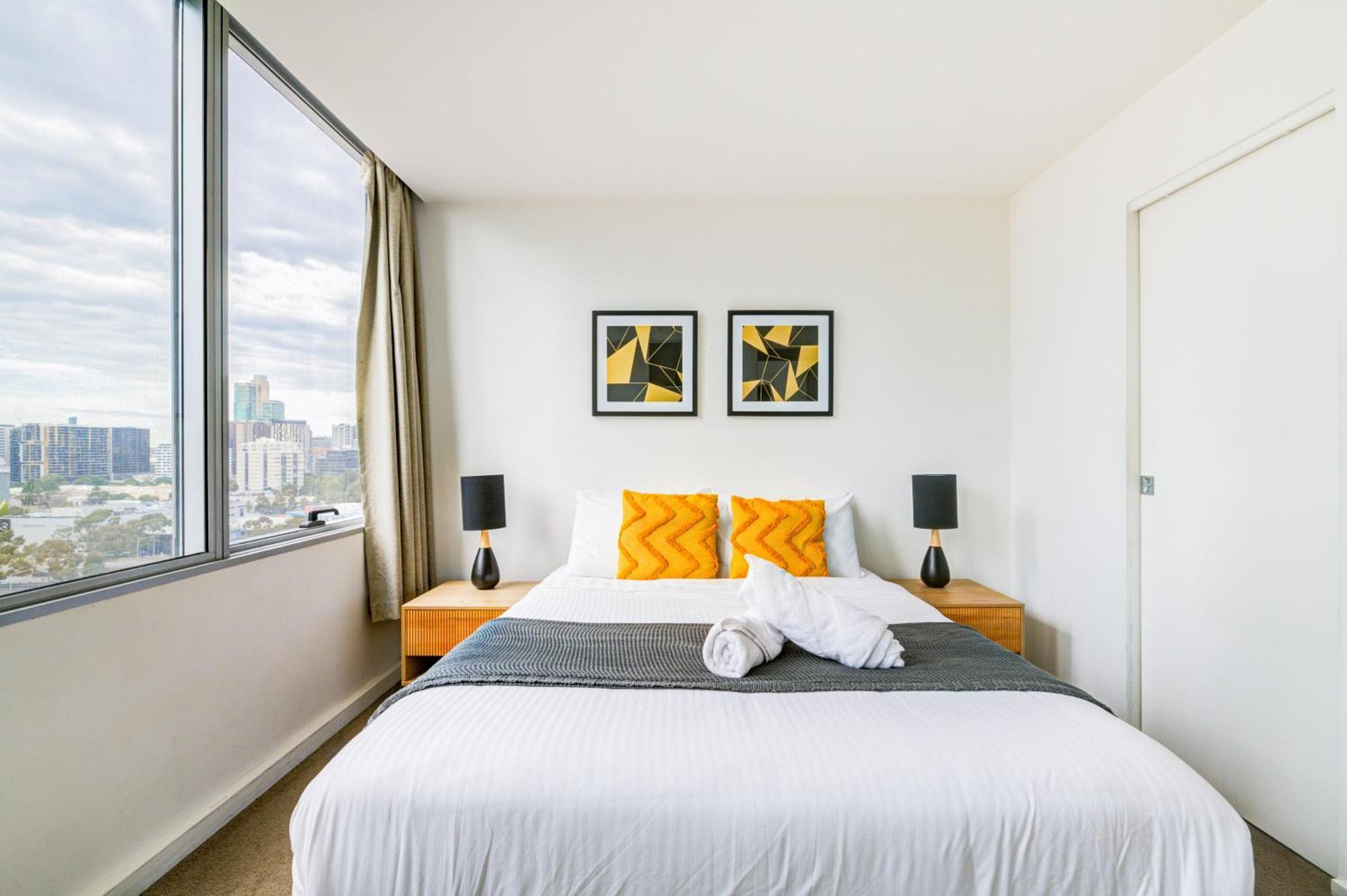 Mega Style Apartments Mainpoint メルボルン 部屋 写真