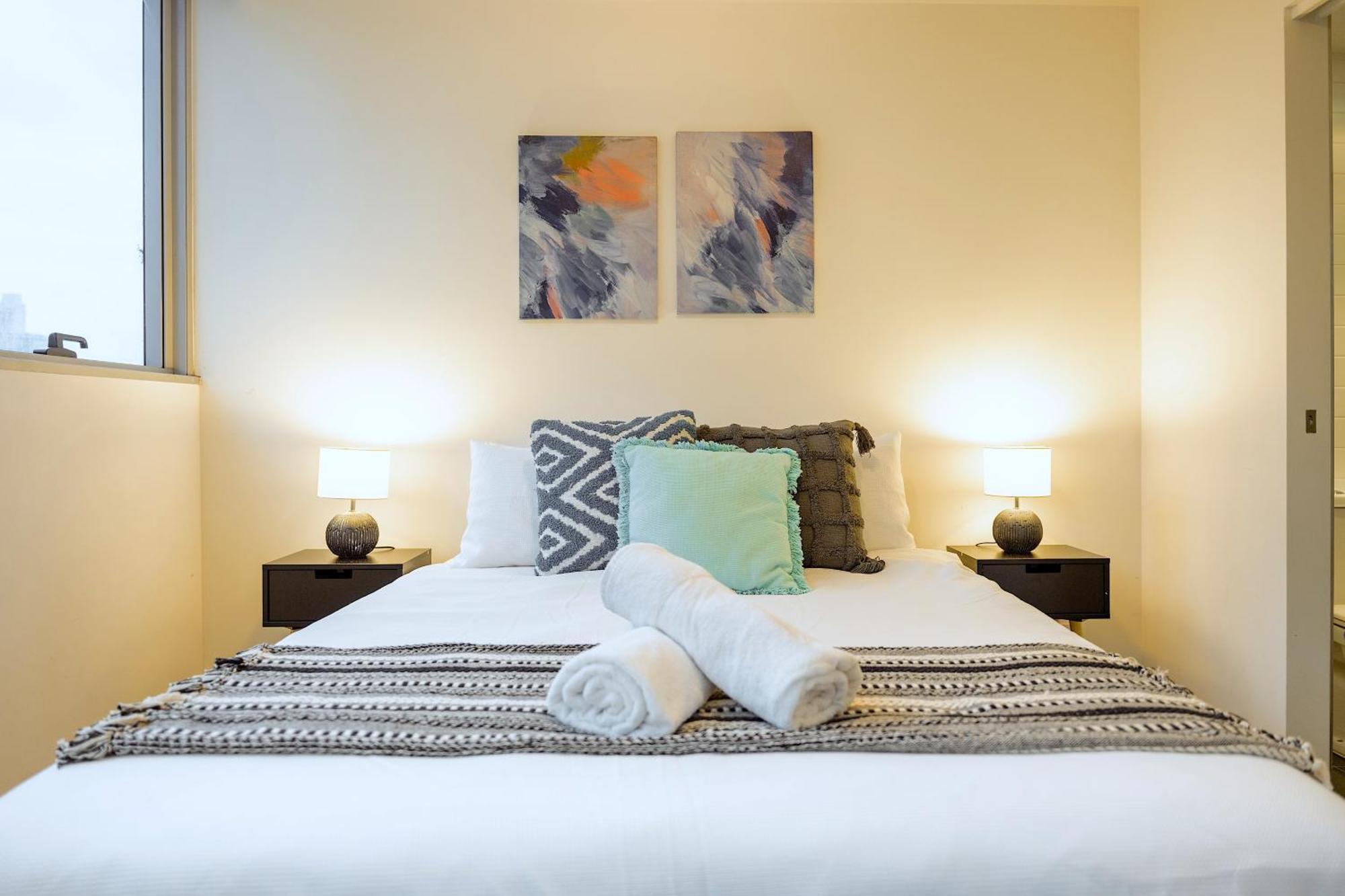 Mega Style Apartments Mainpoint メルボルン 部屋 写真