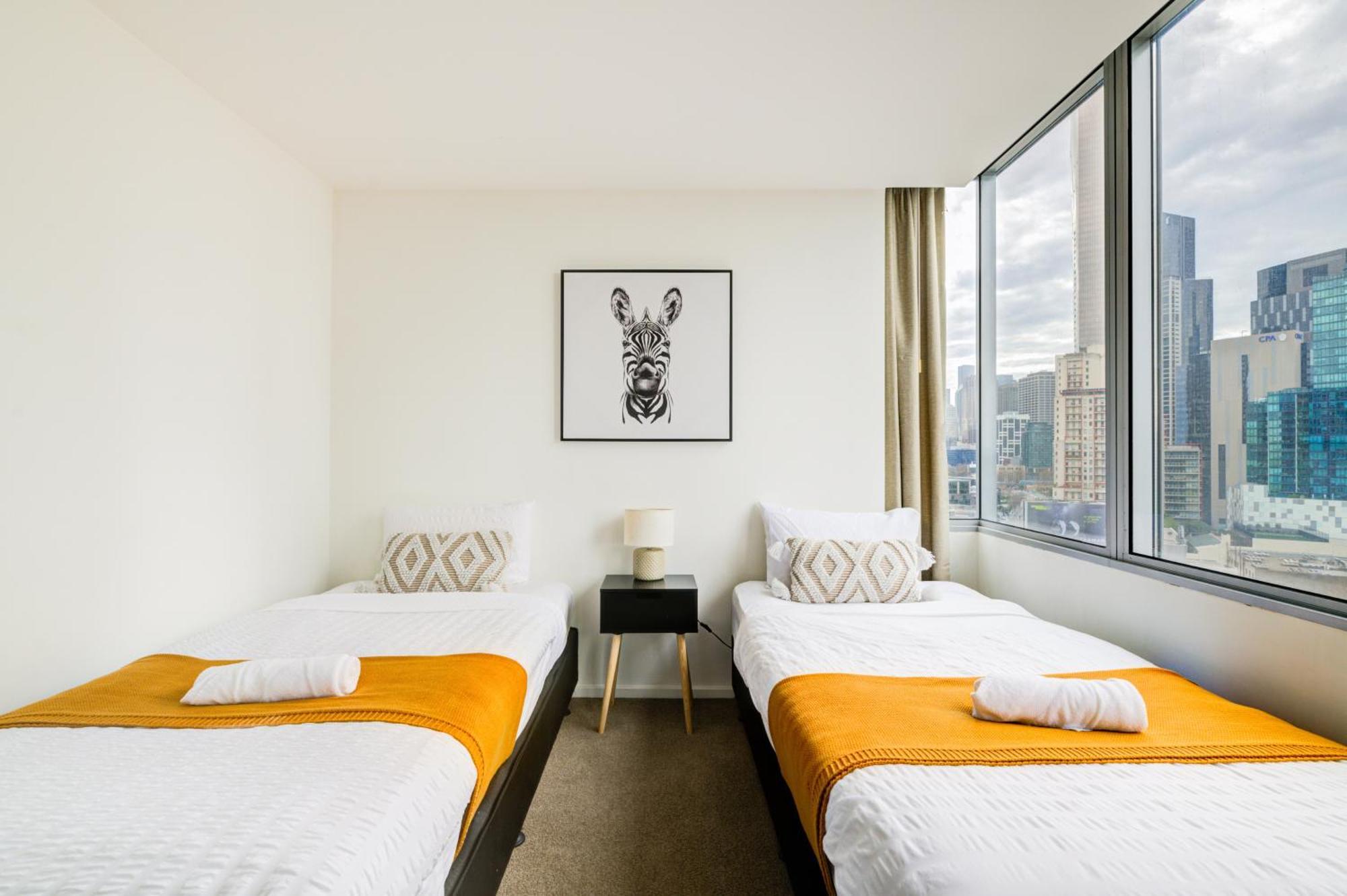 Mega Style Apartments Mainpoint メルボルン 部屋 写真