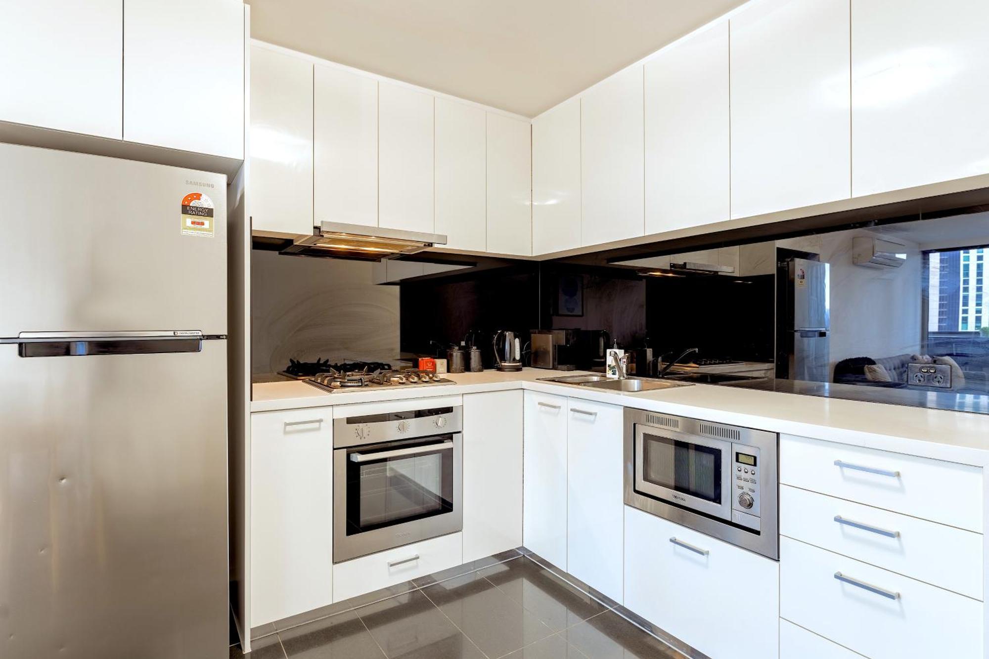 Mega Style Apartments Mainpoint メルボルン 部屋 写真
