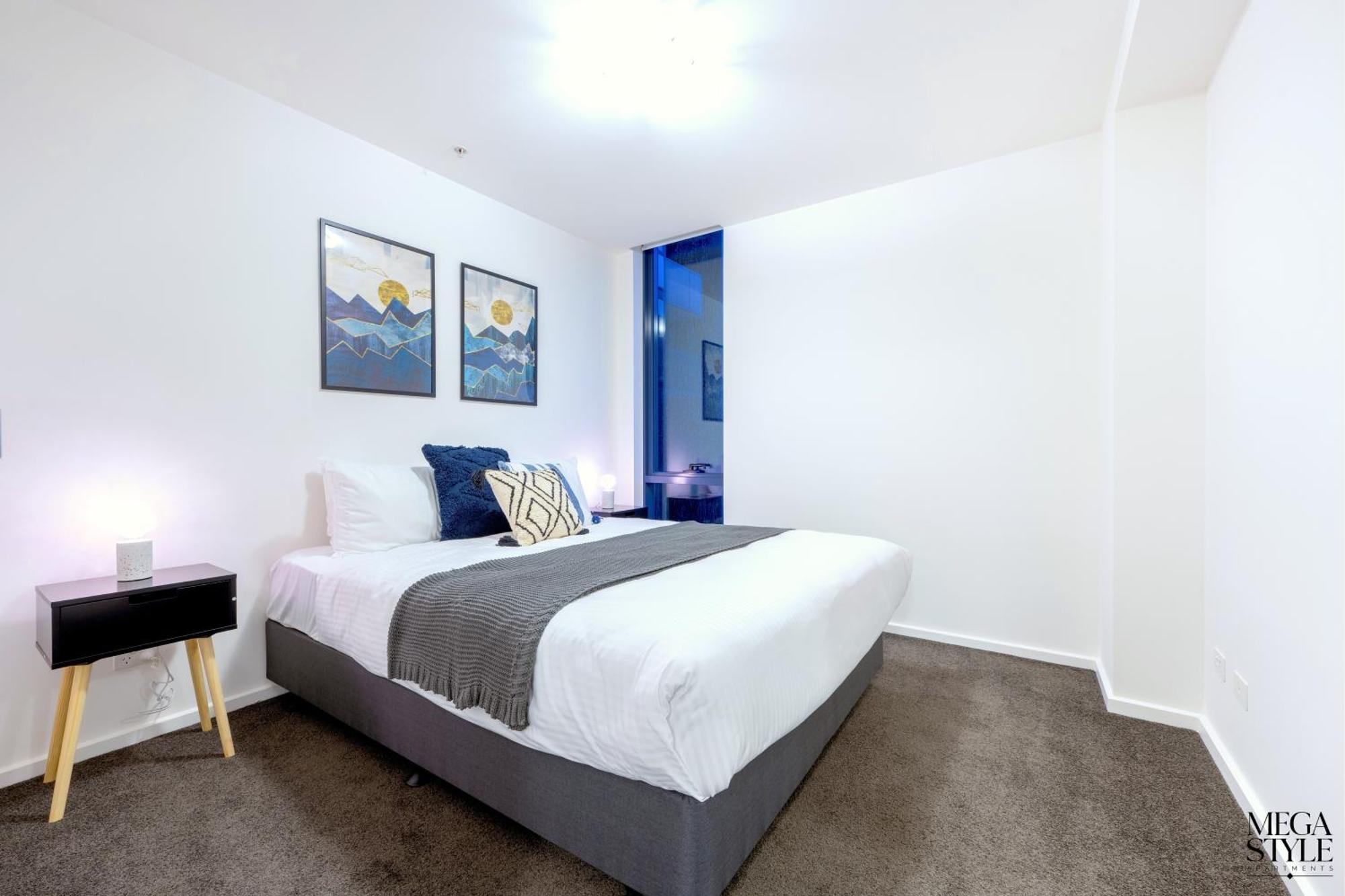 Mega Style Apartments Mainpoint メルボルン 部屋 写真