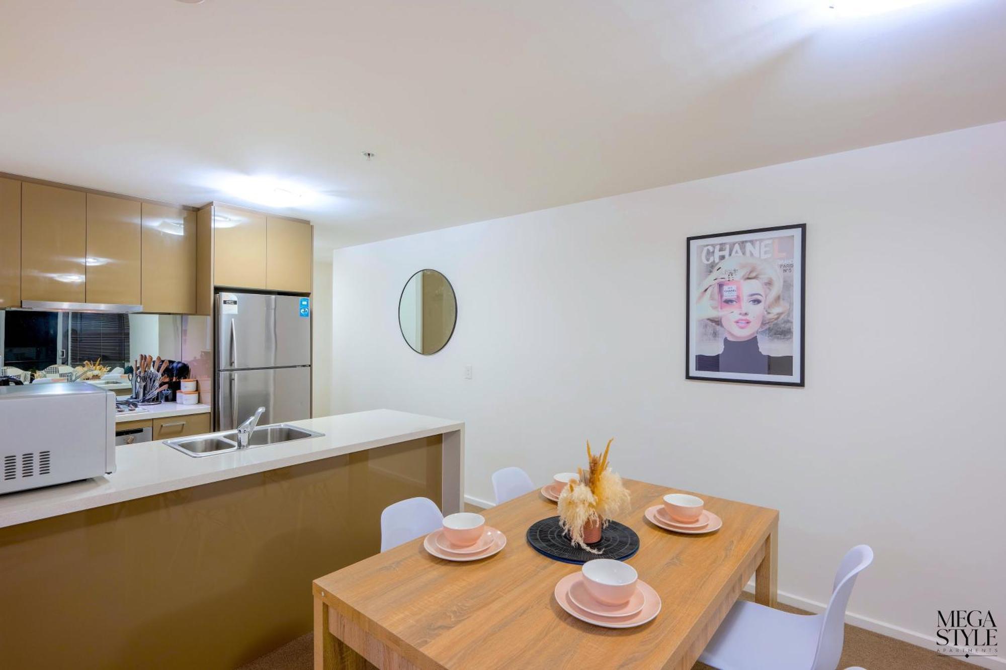 Mega Style Apartments Mainpoint メルボルン 部屋 写真