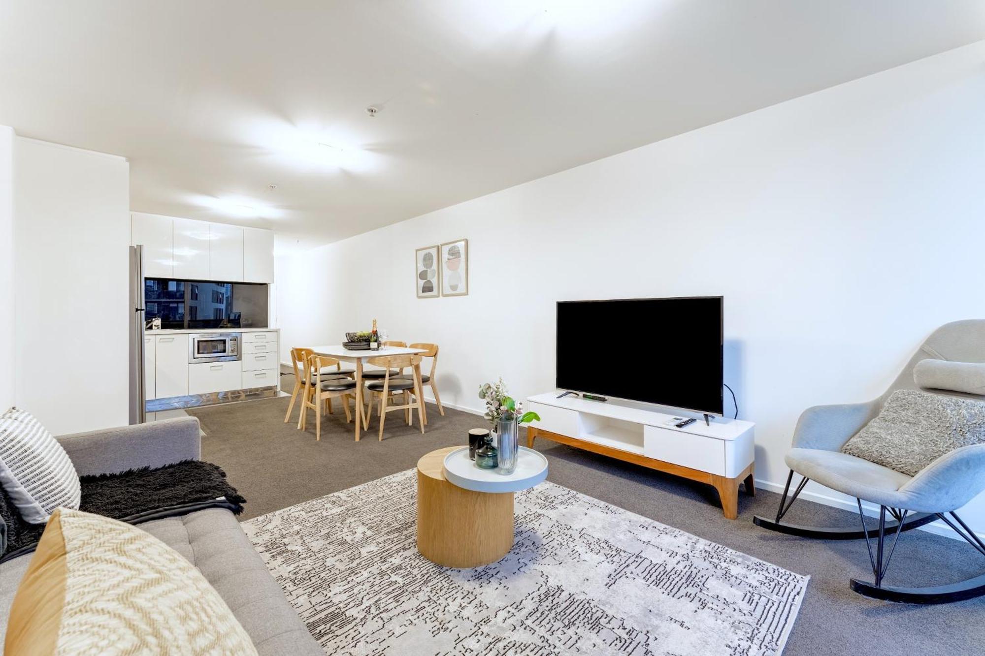 Mega Style Apartments Mainpoint メルボルン 部屋 写真
