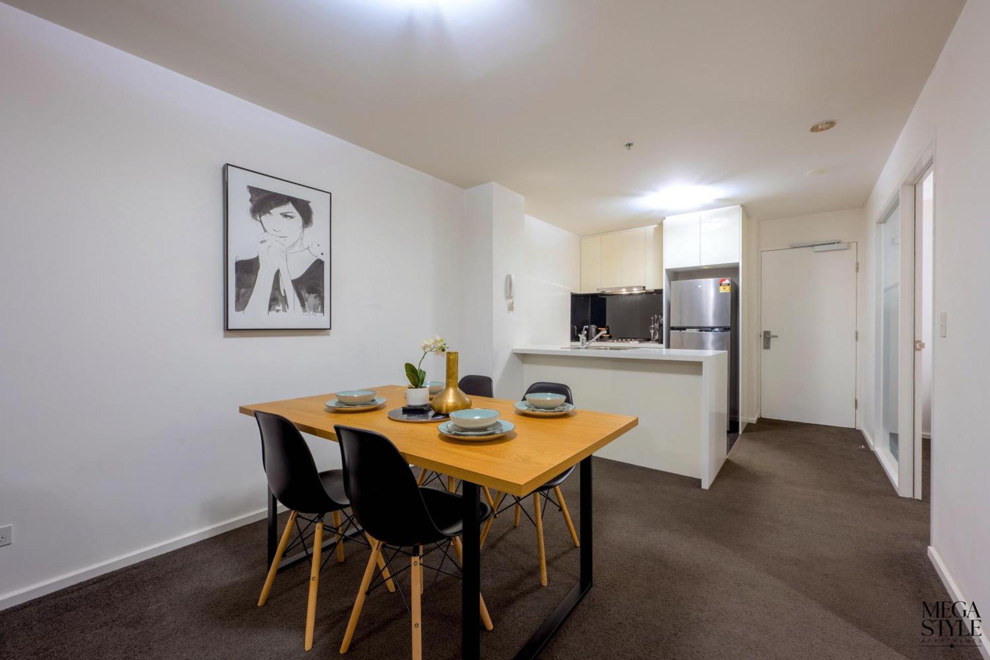 Mega Style Apartments Mainpoint メルボルン 部屋 写真