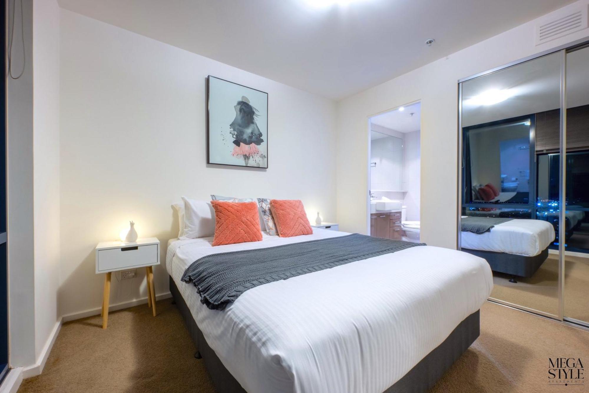 Mega Style Apartments Mainpoint メルボルン 部屋 写真