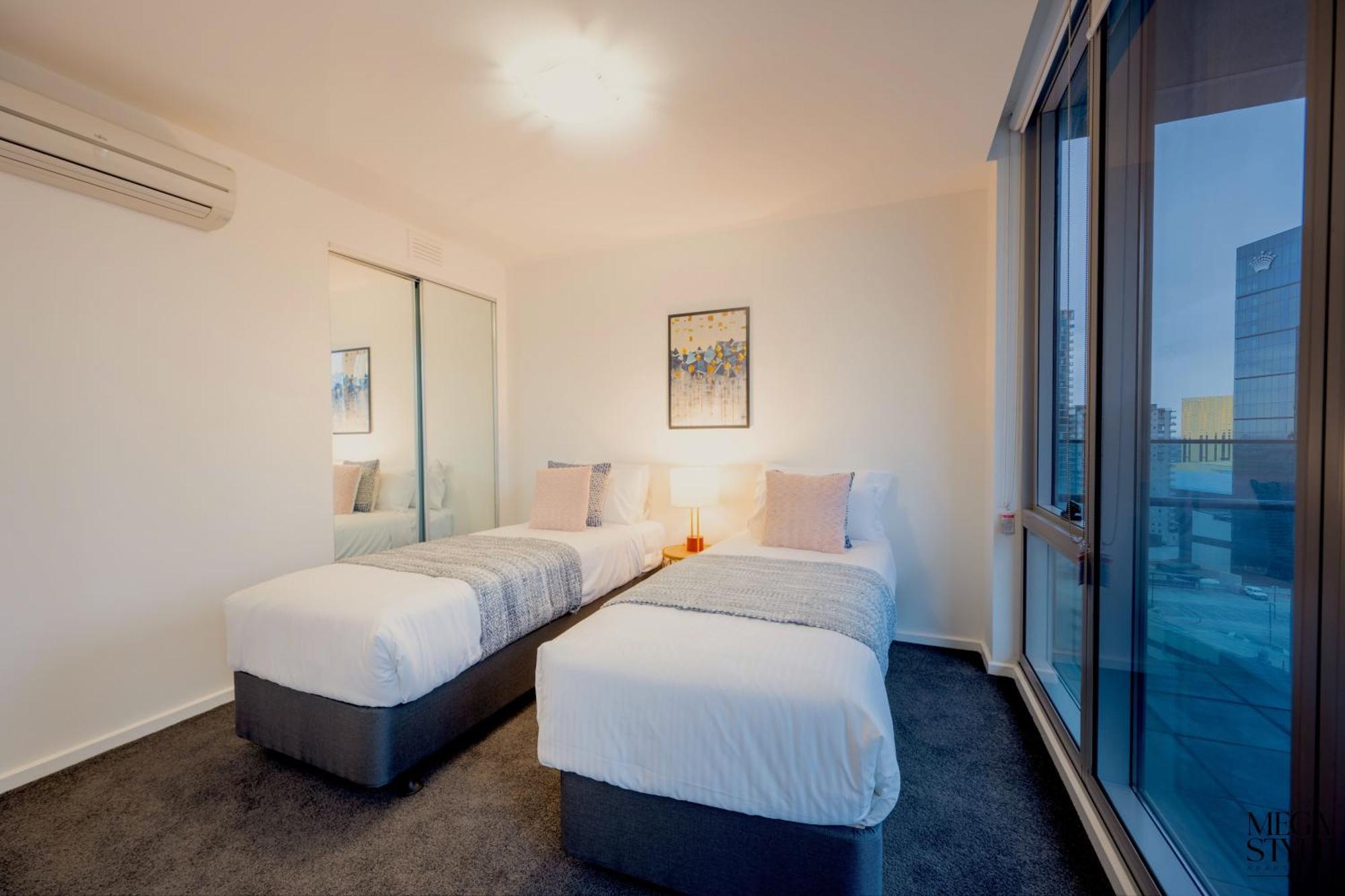 Mega Style Apartments Mainpoint メルボルン 部屋 写真