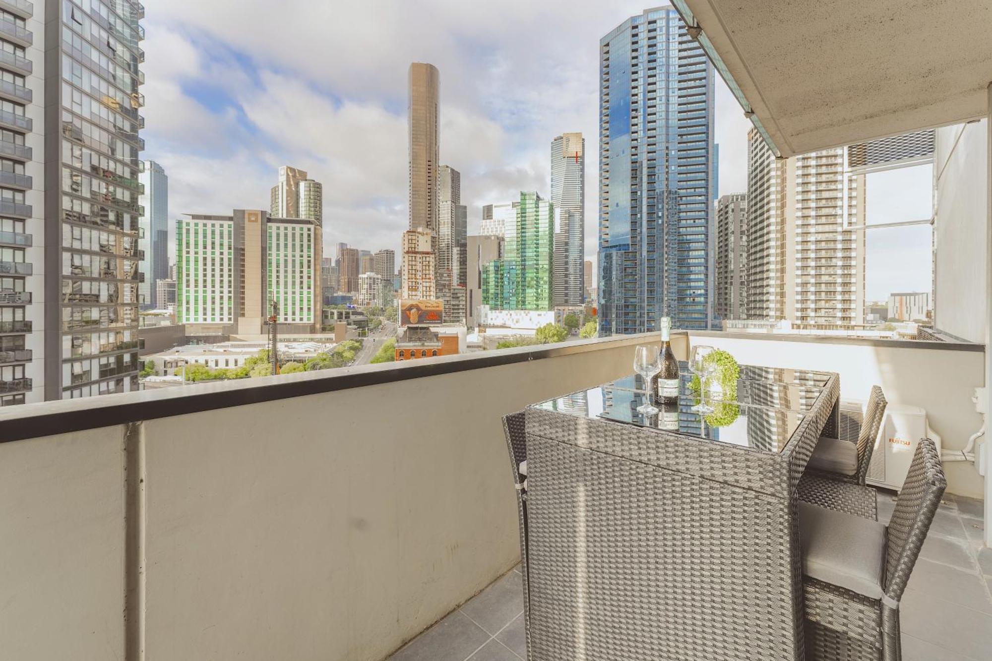 Mega Style Apartments Mainpoint メルボルン 部屋 写真