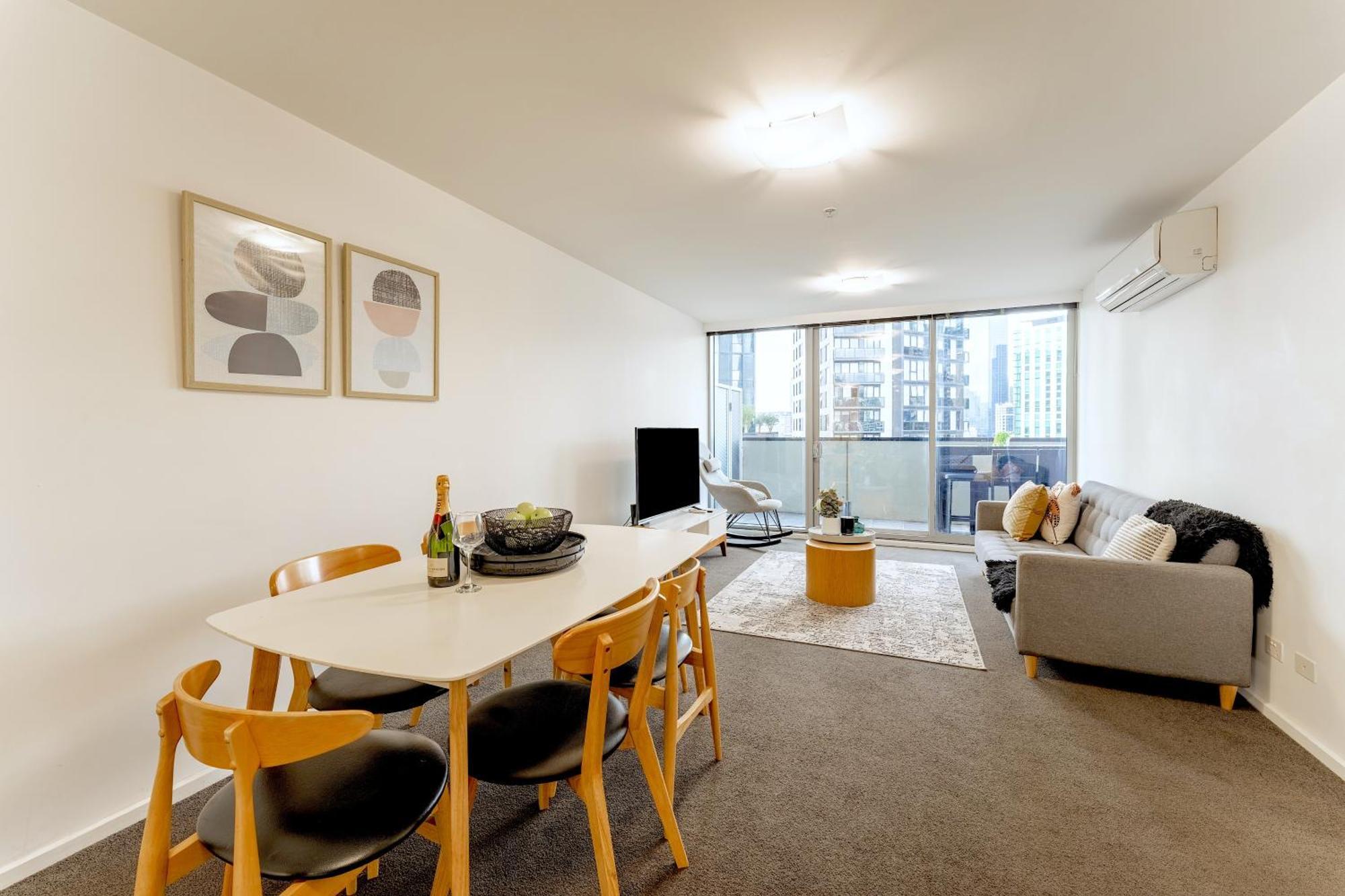 Mega Style Apartments Mainpoint メルボルン 部屋 写真