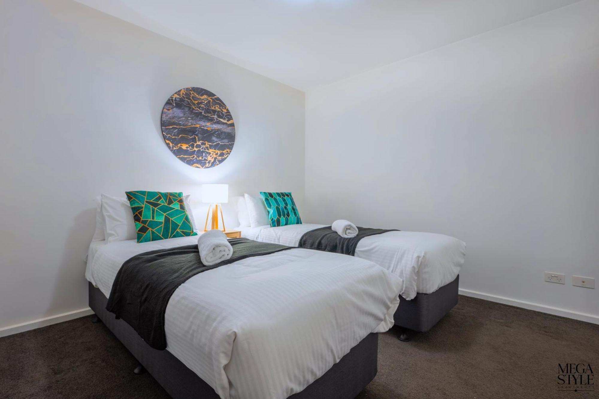 Mega Style Apartments Mainpoint メルボルン 部屋 写真
