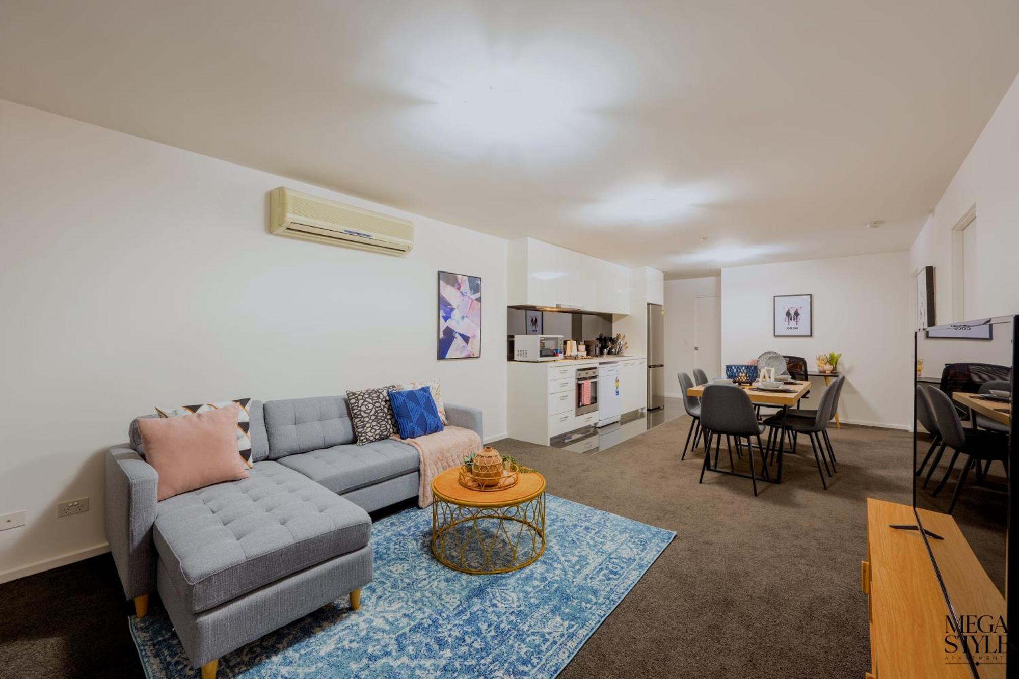 Mega Style Apartments Mainpoint メルボルン 部屋 写真