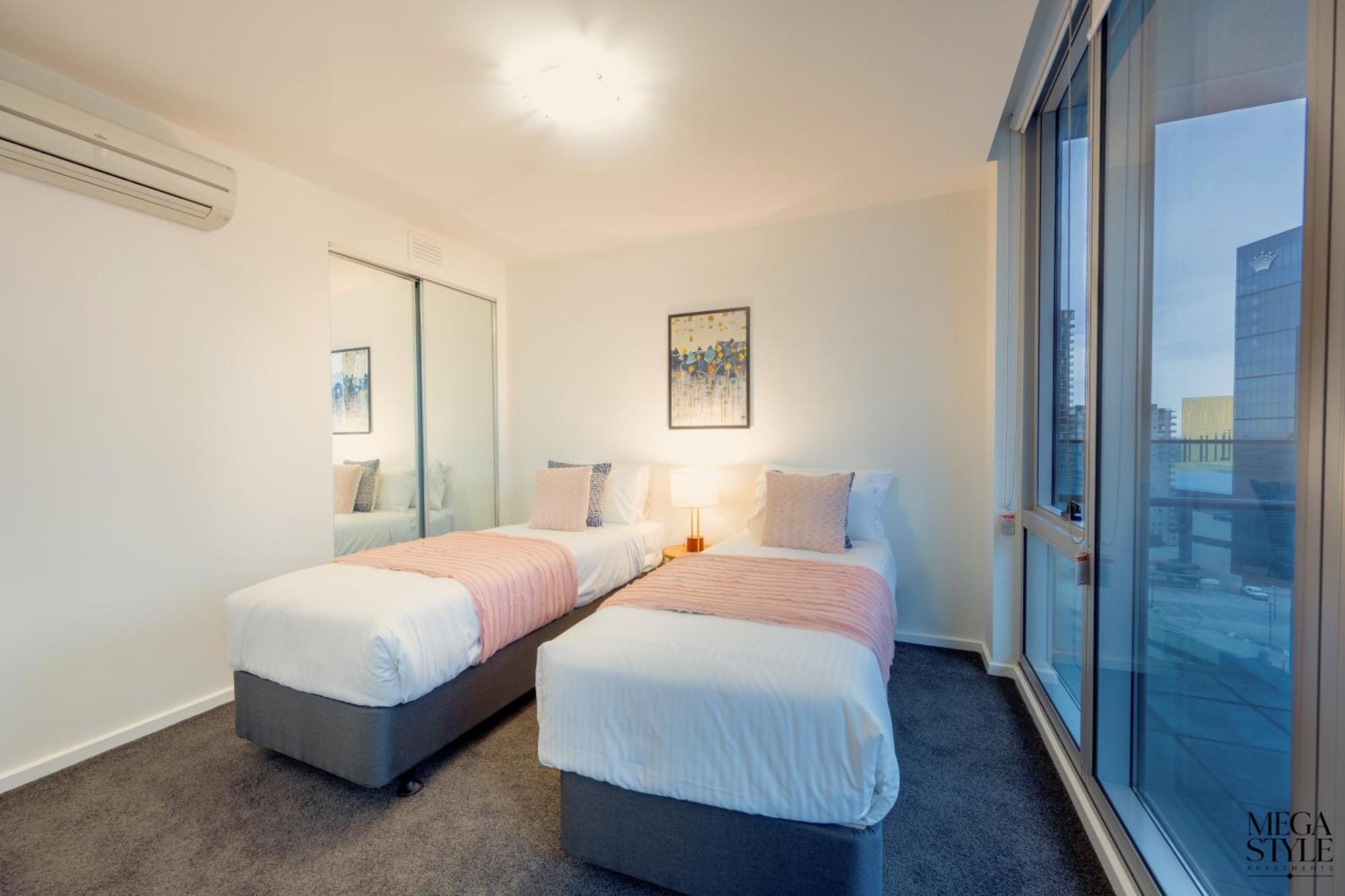 Mega Style Apartments Mainpoint メルボルン 部屋 写真