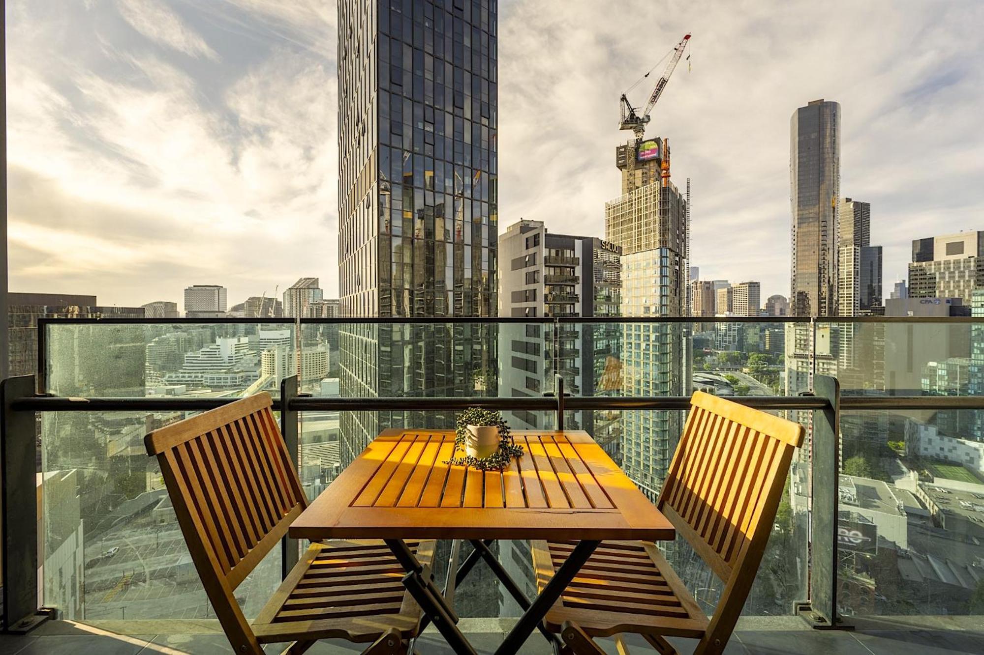 Mega Style Apartments Mainpoint メルボルン 部屋 写真