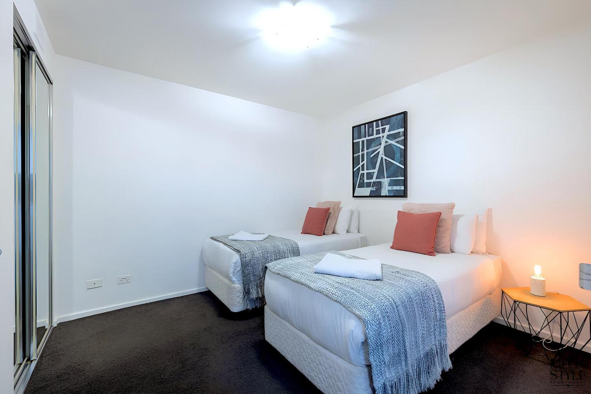 Mega Style Apartments Mainpoint メルボルン 部屋 写真
